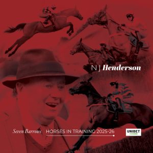 Nicky Henderson 2025-26 Horses in Training brochure